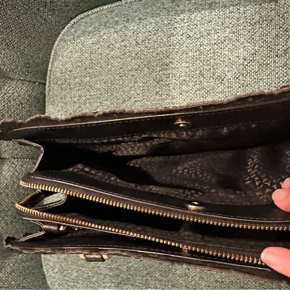 Kate Spade Black Fordham Court Marielle Satchel with lace cutouts. So stylish! - Picture 5 of 15